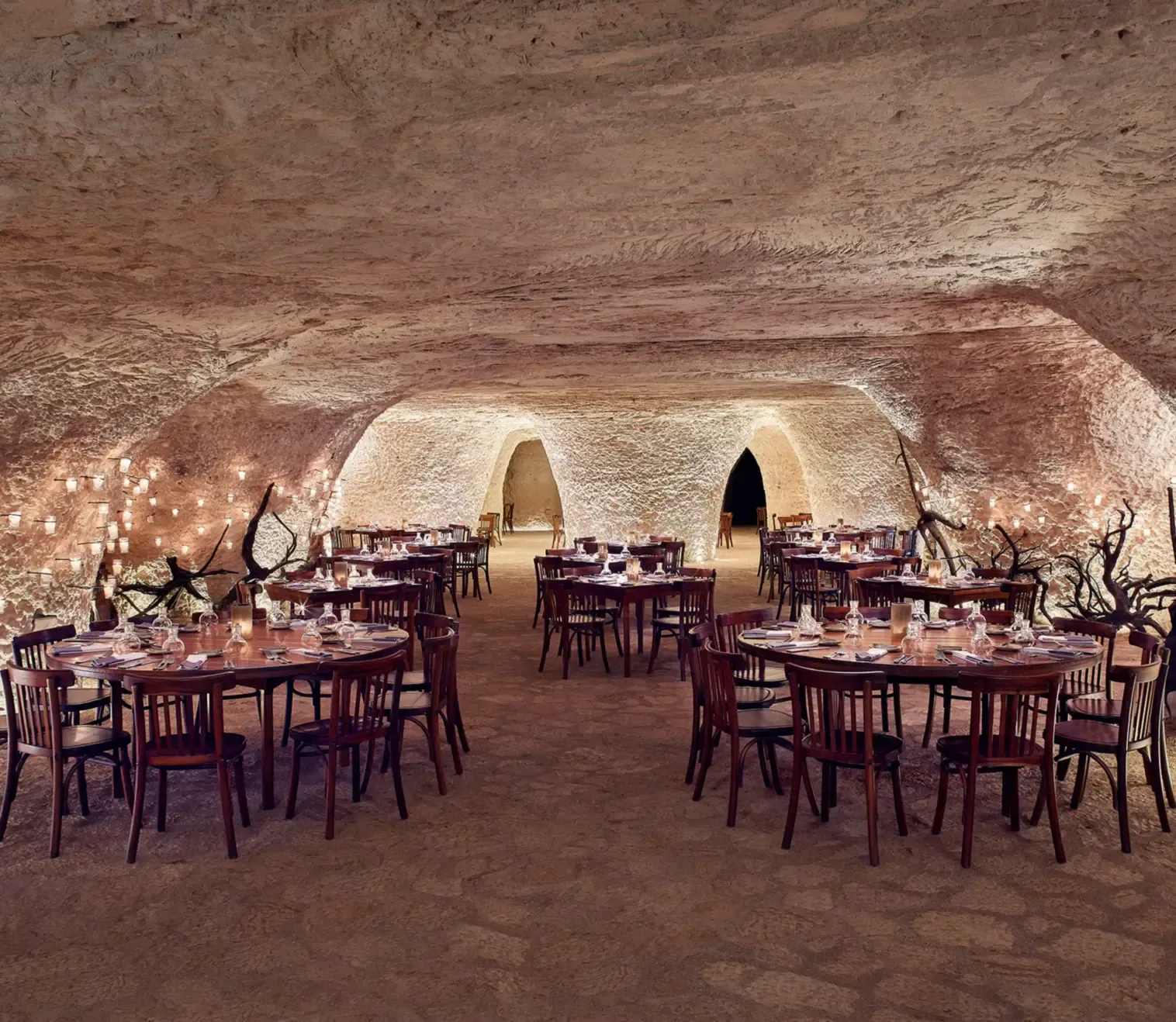 Las Cuevas cave restaurant