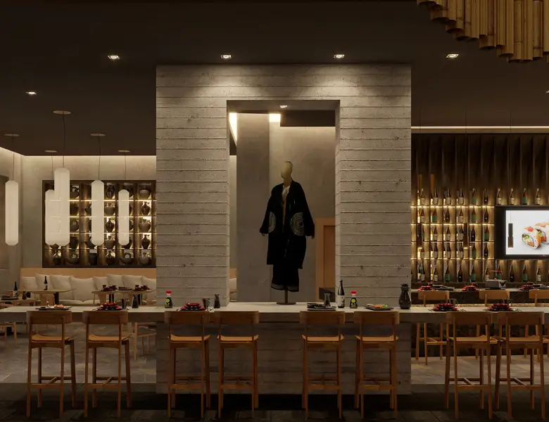 TAMA-MÓN sushi train and teppanyaki